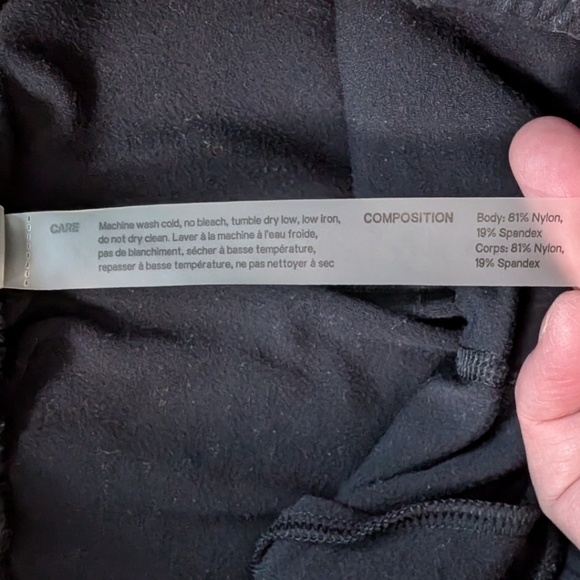 Aritzia The Constant Joggers Fleece Lined Stretch Women XS Elastic Waist Comfort - Picture 9 of 9